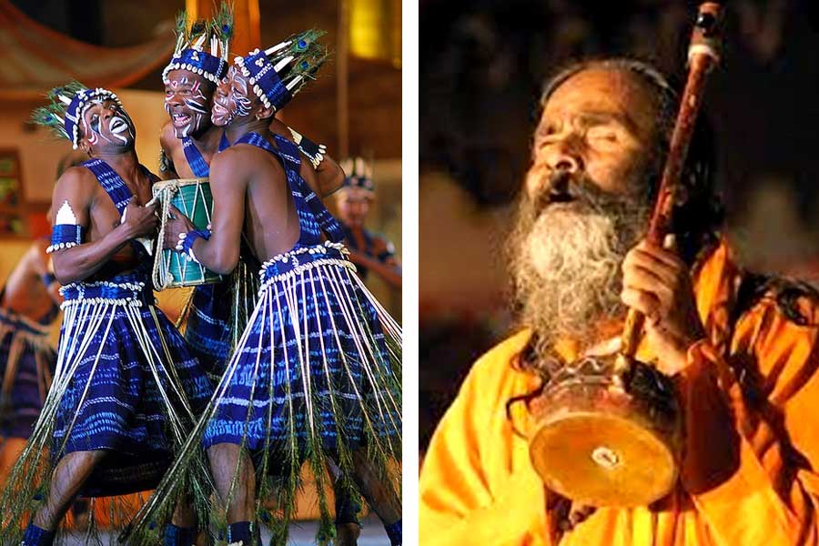 ‘সহজ পরব’ অনুষ্ঠানের ঝলক।