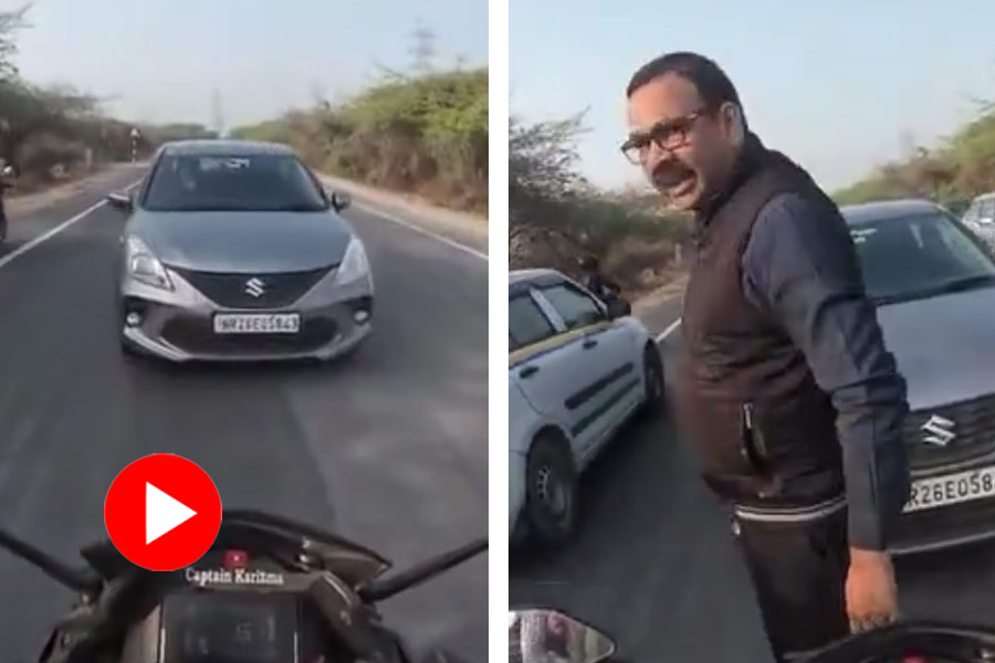 Video of chaos in between uncle and young biker goes viral dgtl