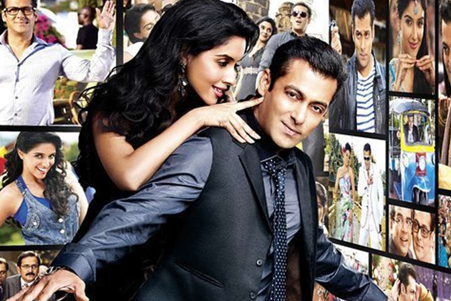 Asin Thottumkal and salman khan