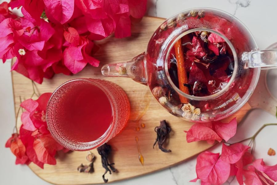 how to make tea using bougainvillea flower and what is its health benefits dgtl