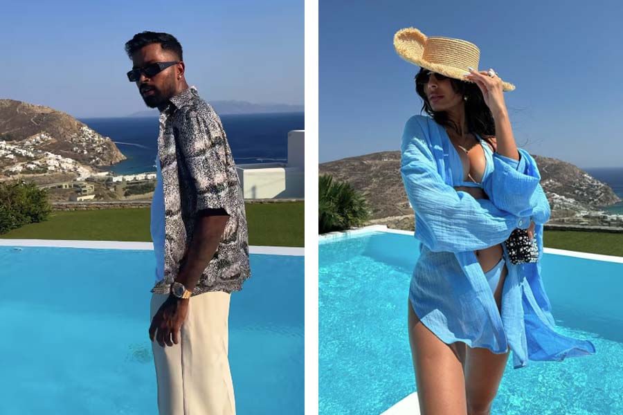 Hardik Pandya and Jasmin Walia