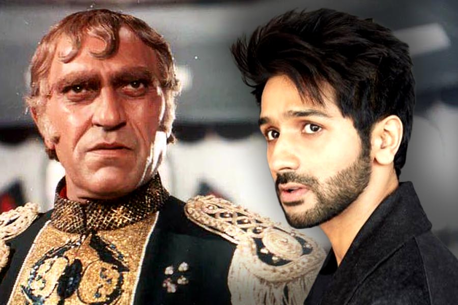 Vardhan Puri and Amrish Puri