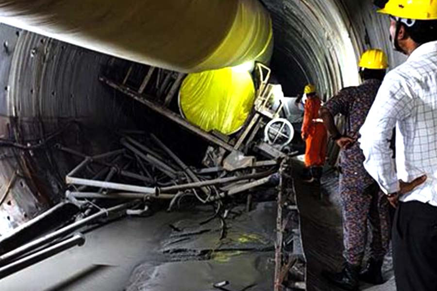 Four of eight trapped workers whereabouts located in Telangana tunnel, claims State minister dgtl