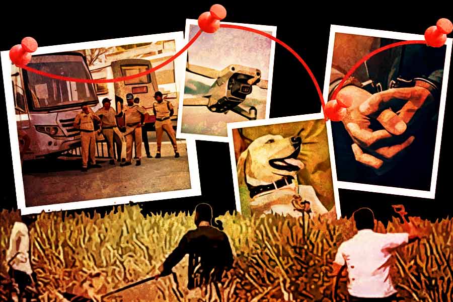500 cops, 400 villagers, drones, how the Pune accused arrested dgtl