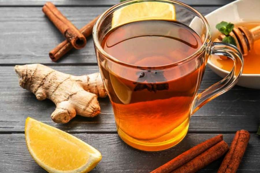 Ginger and Cinnamon Tea