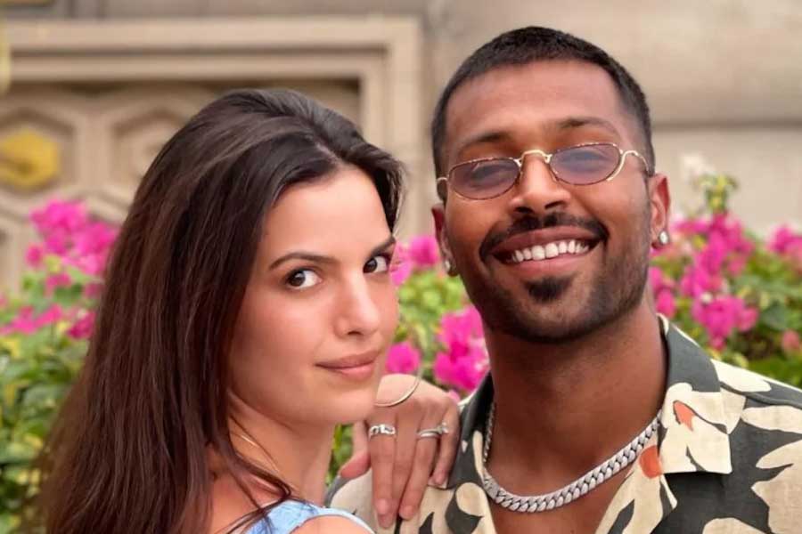 Image of Hardik Pandya and Natasa Stancovic