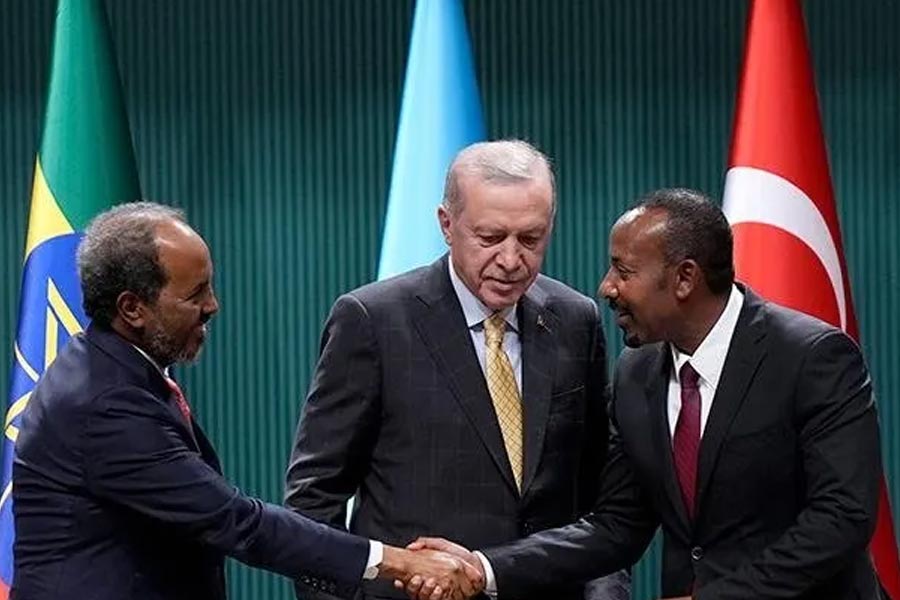 Turkey plays vital role in Ethiopia Somalia agreement which may volatile US China influence in Horn of Africa