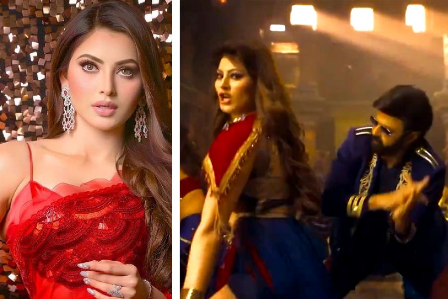 Urvashi Rautela badly criticized for her ‘vulgar’ dance step in Daku Maharaj film