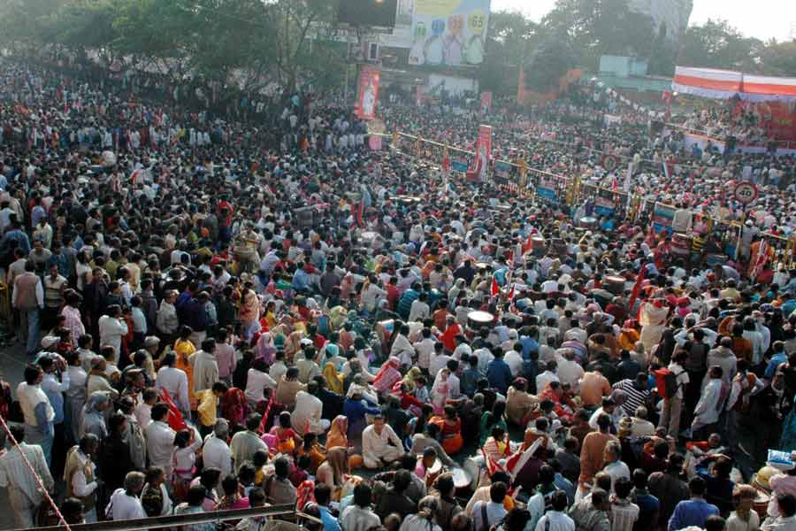 একসূত্রে: অল ইন্ডিয়া মতুয়া মহাসঙ্ঘের সমাবেশ। কলকাতা, ২০১০।