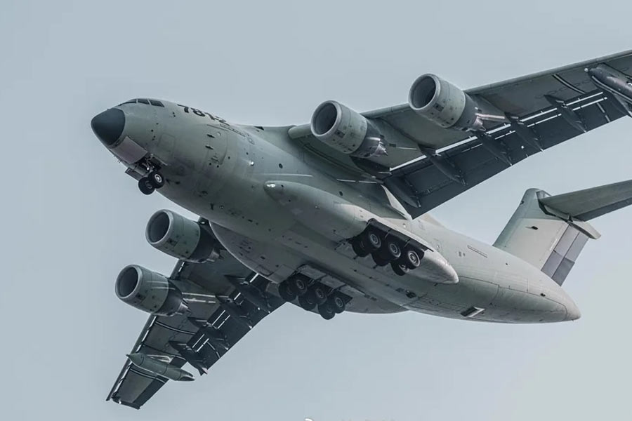 China introduced KJ 3000 early warning and control military aircraft a big concern for US and India