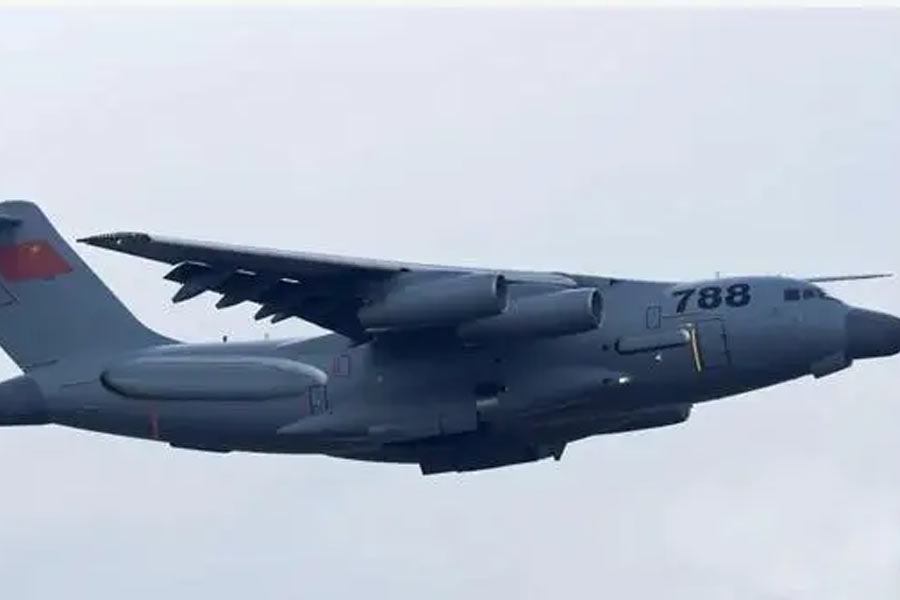 China introduced KJ 3000 early warning and control military aircraft a big concern for US and India