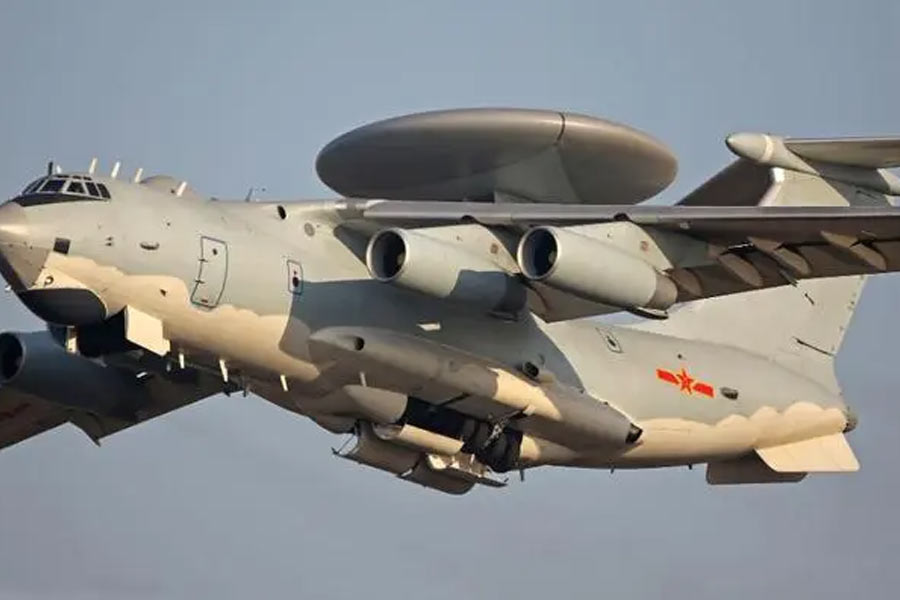 China introduced KJ 3000 early warning and control military aircraft a big concern for US and India