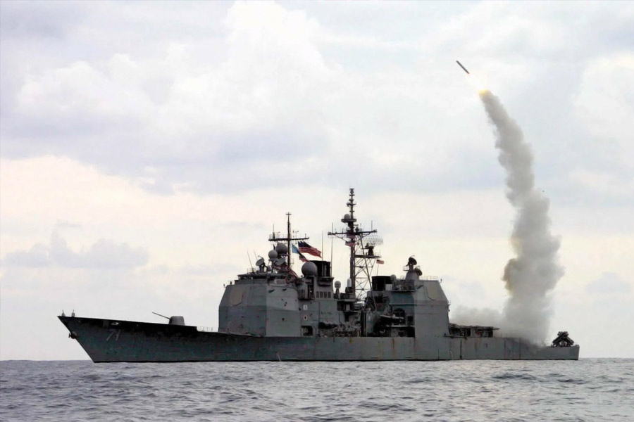 US Tomahawk cruise missile targets Houthis which obtain advanced weapon from China may trigger war in Red Sea 