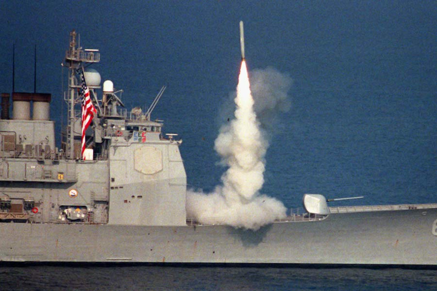 US Tomahawk cruise missile targets Houthis which obtain advanced weapon from China may trigger war in Red Sea 