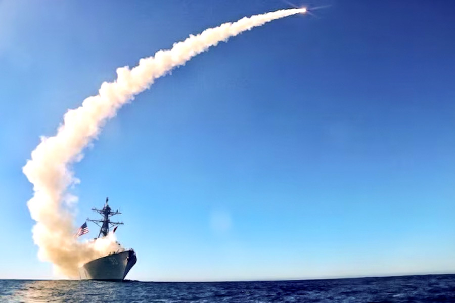 US Tomahawk cruise missile targets Houthis which obtain advanced weapon from China may trigger war in Red Sea 