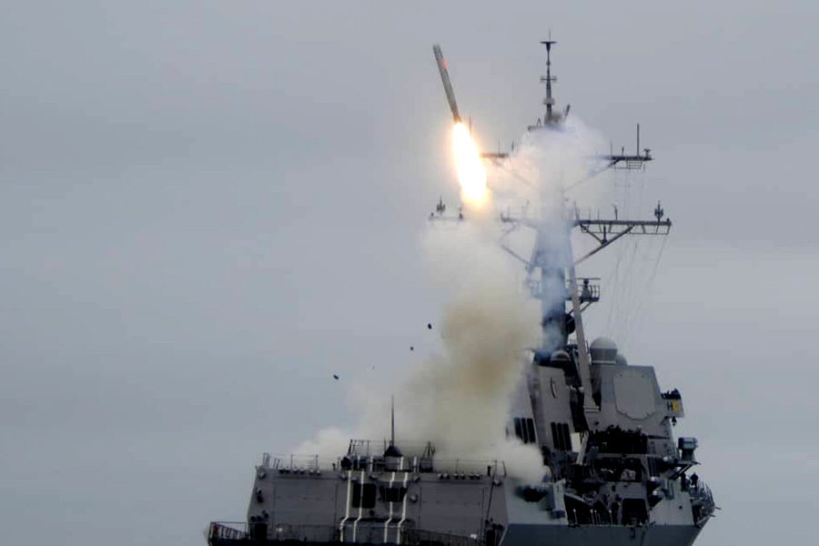 US Tomahawk cruise missile targets Houthis which obtain advanced weapon from China may trigger war in Red Sea 