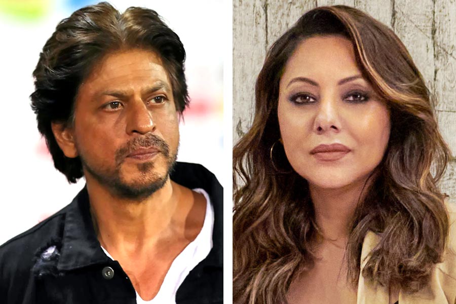 Image of Shah Rukh Khan Indian and Gauri Khan