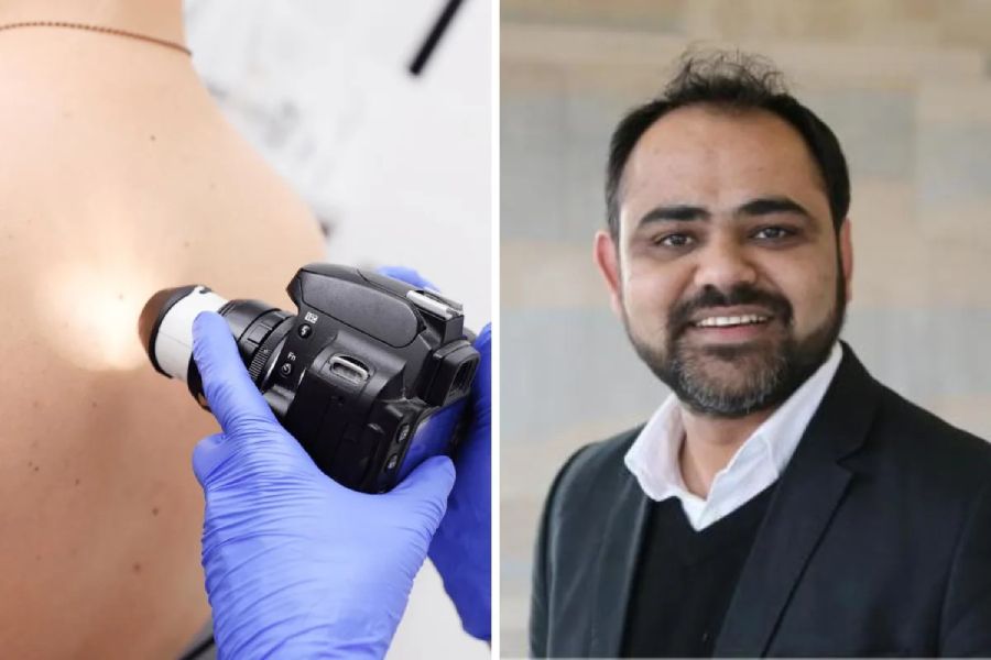  এসেক্স বিশ্ববিদ্যালয়ের গবেষক হায়দারের নেতৃত্বে এআই নিয়ে ওই গবেষণা করেছিল  এসেক্স বিশ্ববিদ্যালয় এবং চেক ফর ক্যানসার নামের একটি সংস্থা।