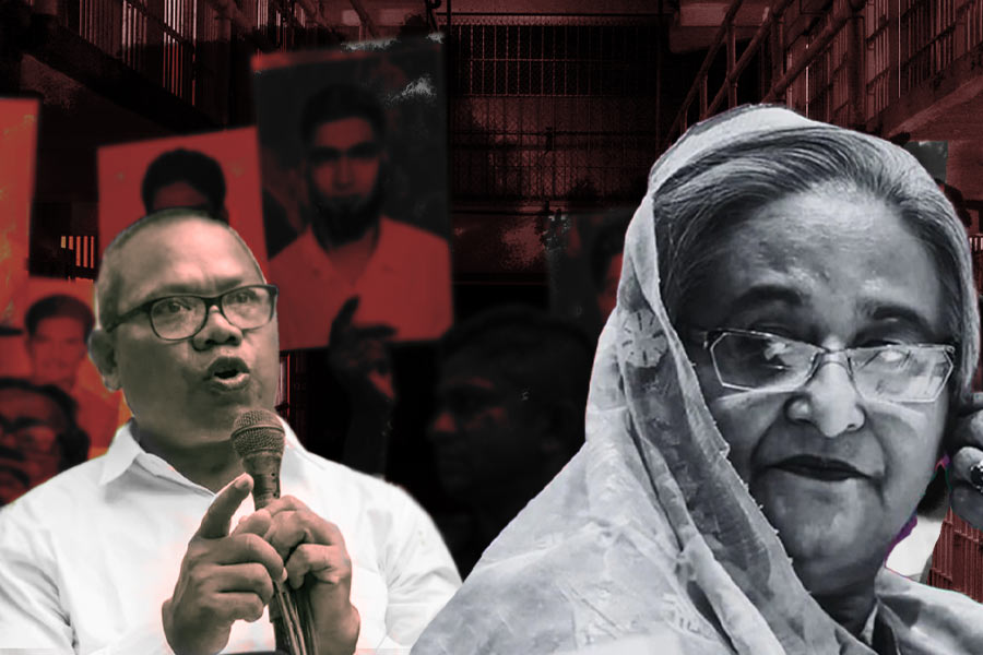 Aynaghor Truth: UPDF Leader Michael Chakma Exposing Sheikh Hasina Infront Of Anandabazar Online dgtl