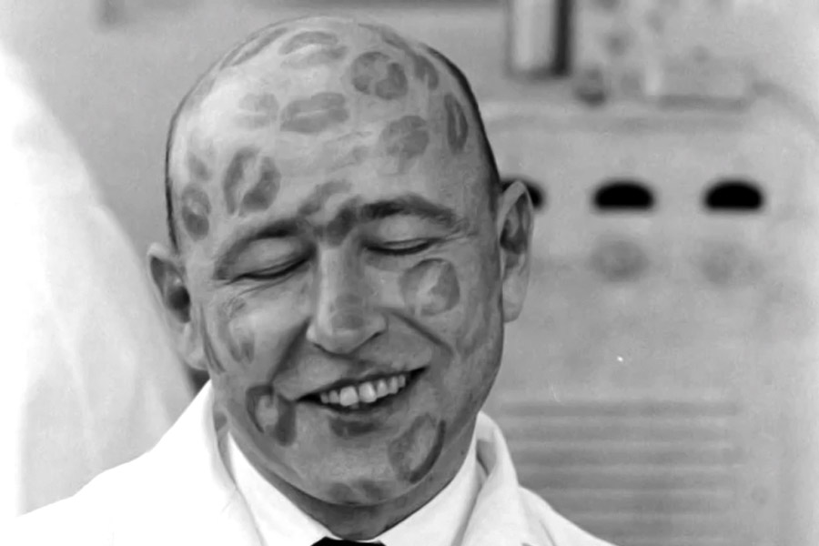 There was Lipstick tester whose job was to be kissed all day