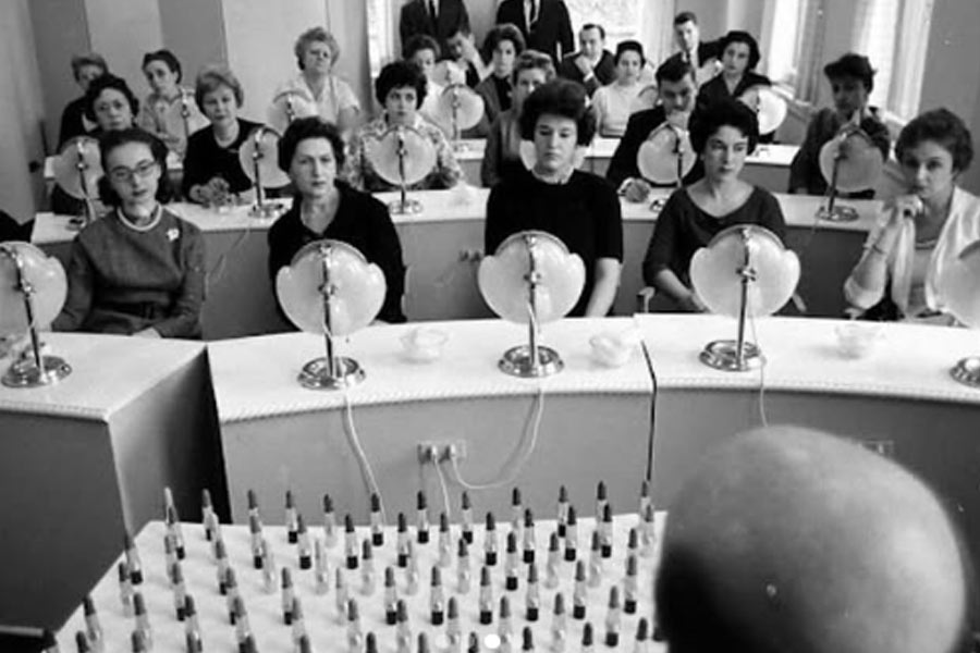 There was Lipstick tester whose job was to be kissed all day