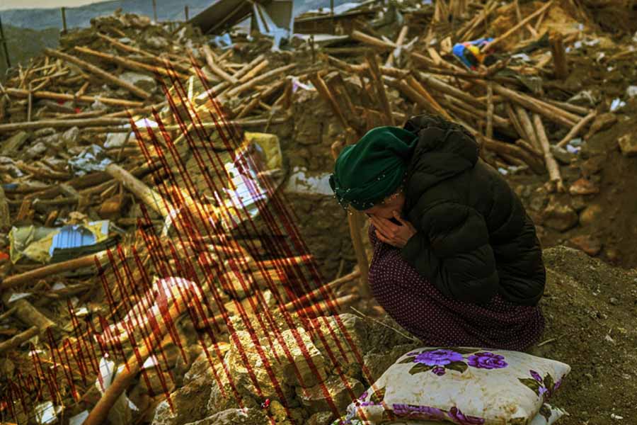 Earthquake of magnitude 7.1 hit Tibet near the Nepalese border dgtl