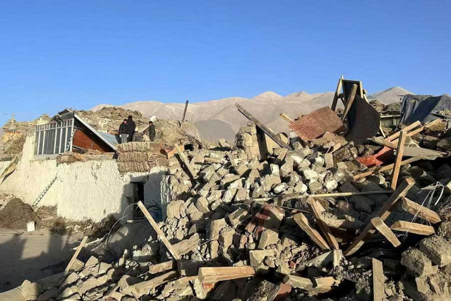 Pictures of Tibet after powerful earthquake hit the region