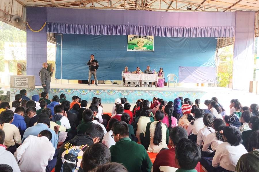 নেশামুক্তির পাঠদান।