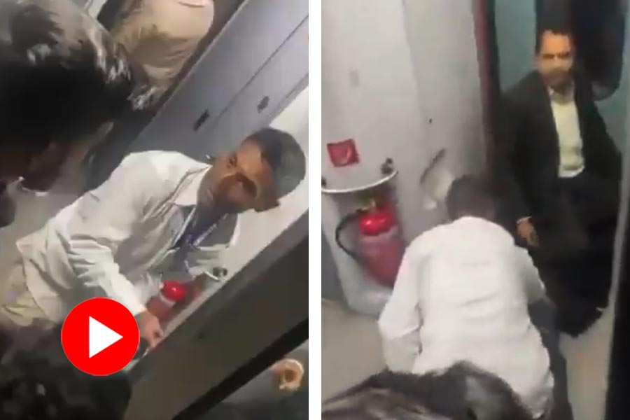 Video of TTE and rail attendant behaviour on a passenger goes viral