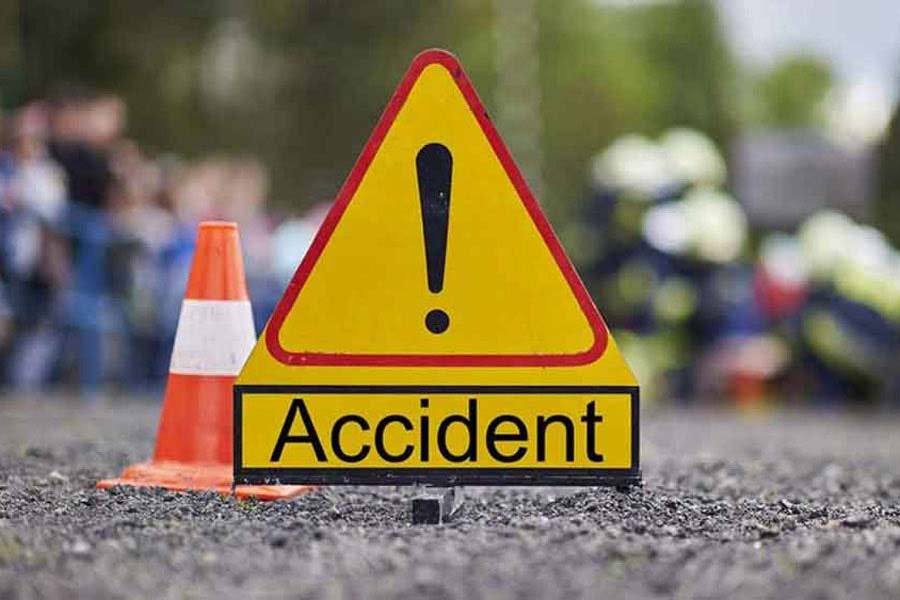 A bus lost control in Barabazar, a woman died due to the impact