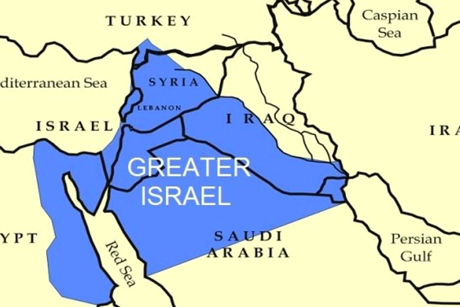 Greater Israel map release by Tel Aviv sparks massive outrage in Arab world 
