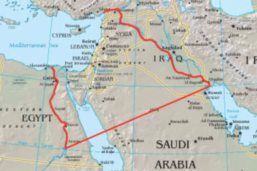 Greater Israel map release by Tel Aviv sparks massive outrage in Arab world 