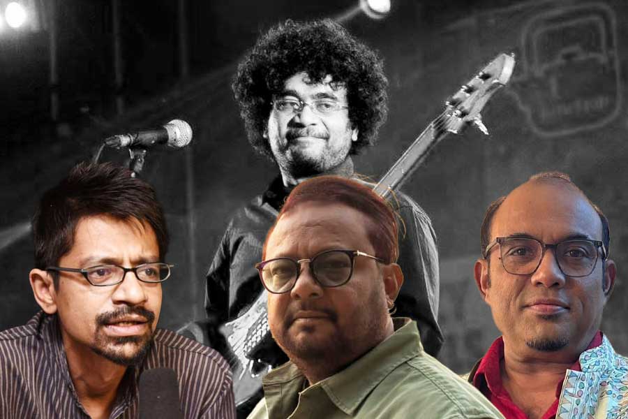 Singers like Sidhu, Raghab Chatterjee, Debdeep Mukherjee, Prosen talked about the present scenario of music industry