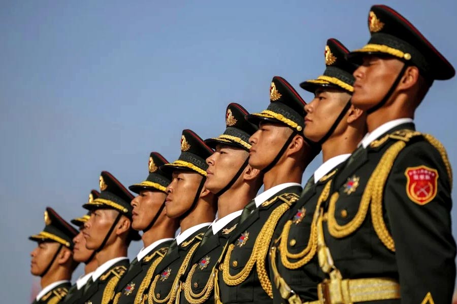 Chinese PLA conducts drills near LAC in Eastern Ladakh Indian Army in high alert 