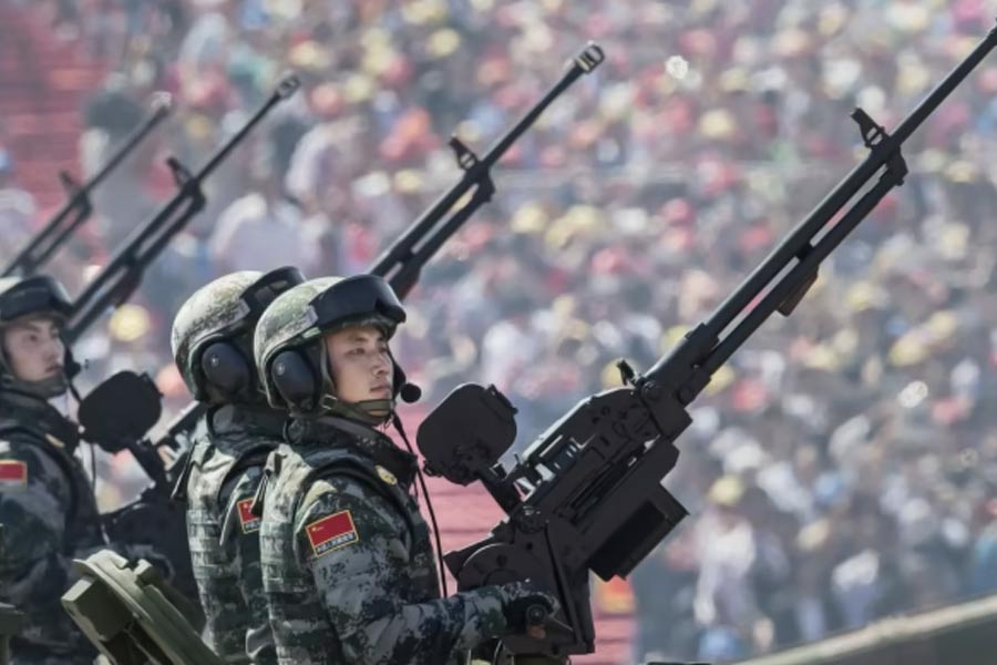 Chinese PLA conducts drills near LAC in Eastern Ladakh Indian Army in high alert 