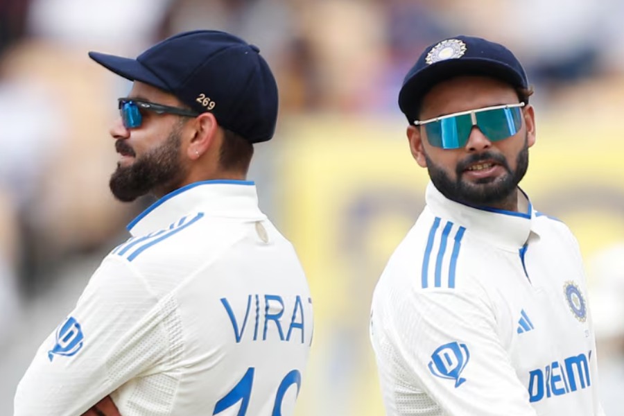 Picture of Virat Kohli and Rishabh Pant