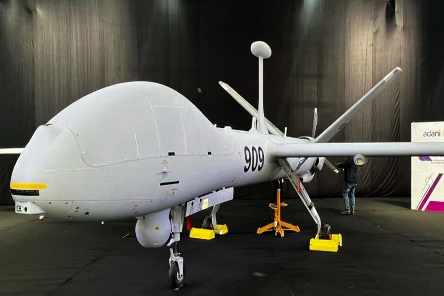 Adani’s Drishti 10 Starliner drone crashes off while undergoing acceptance trials