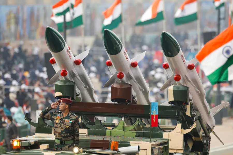 From Robot Dog to warships and submarine high tech weapon and naval power are increasing Indian Army and Navy 