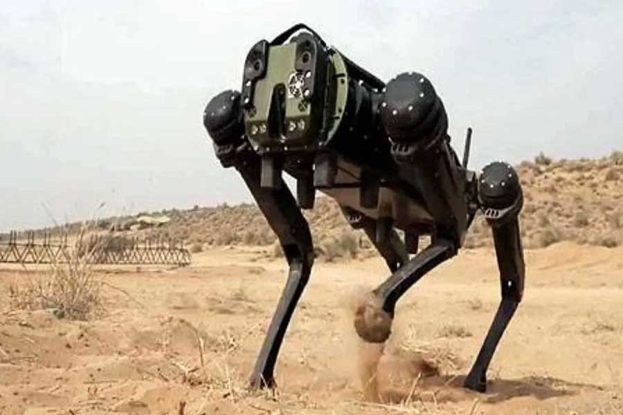 From Robot Dog to warships and submarine high tech weapon and naval power are increasing Indian Army and Navy 