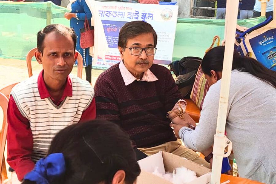 স্বাস্থ্যশিবির।