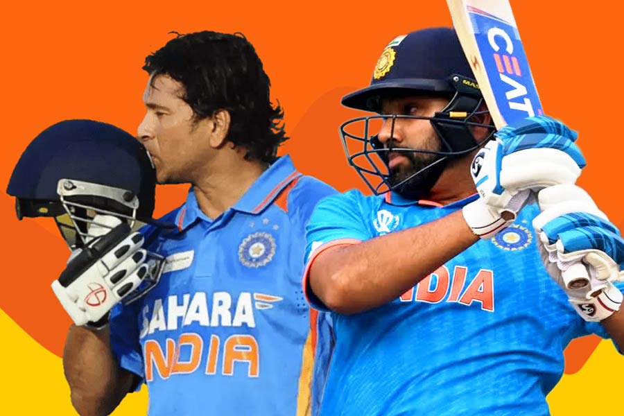 Rohit Sharma vs Sachin Tendulkar comparison between two cricketers after 265 ODI matches