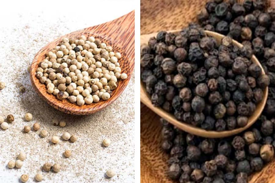 What is the difference between white and black pepper dgtl