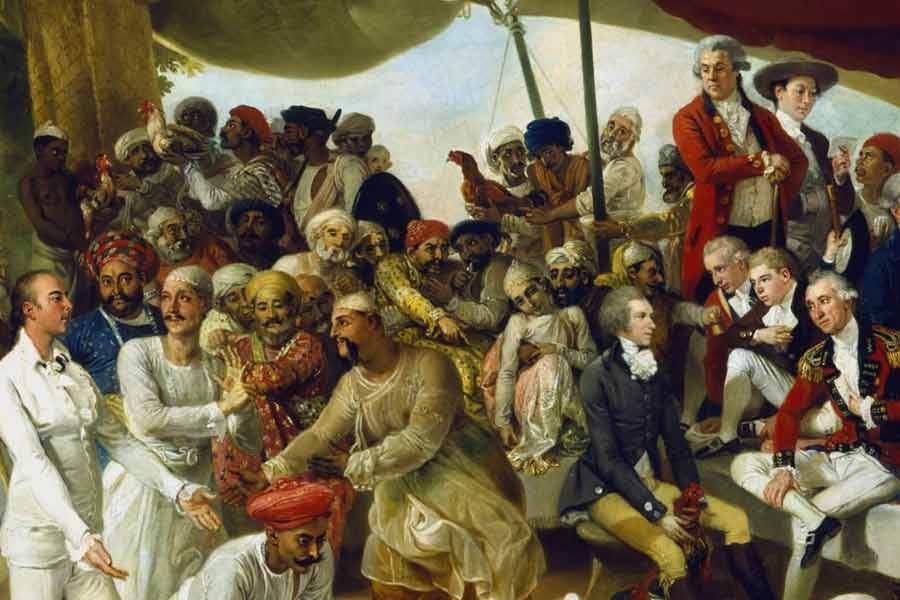 UK extracted 64.82 trillion dollars from India enough money to carpet London in notes of 50 British pounds almost four times