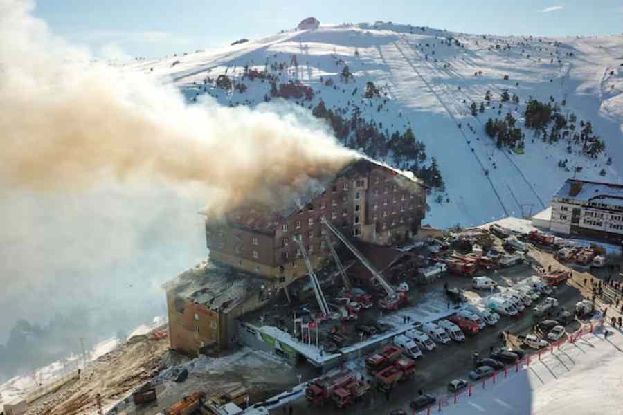 At least 66 killed in fire at Kartalkaya Ski Resort of Turkey dgtl