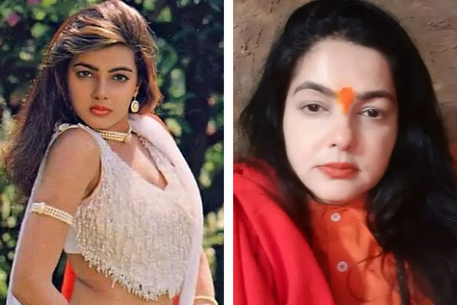 90’s Bollywood actress Mamata Kulkarni takes Sanyas at Kinnar Akhra in Maha Kumbh