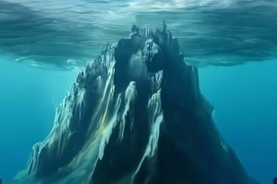 More than 100 times taller than Mount Everest, two peaks lie deep beneath the Earth's surface have been discovered