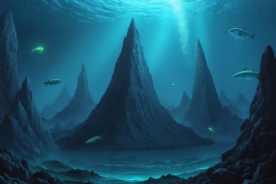 More than 100 times taller than Mount Everest, two peaks lie deep beneath the Earth's surface have been discovered