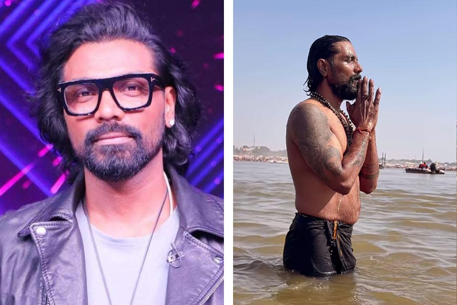 Choreographer Remo D’souza took a holy dip at Maha Kumbha’s Triveni Sangam after receiving messages from Pakistan