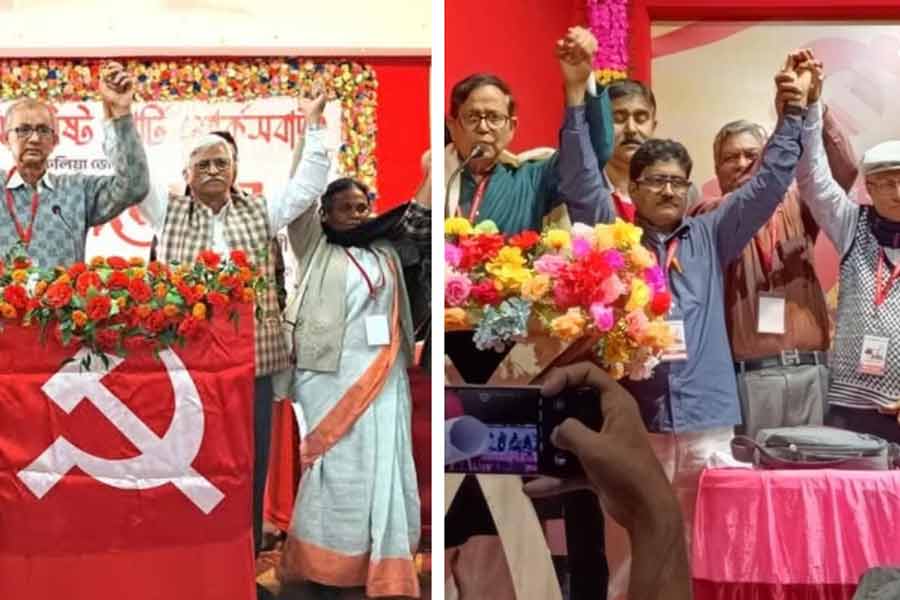 Three district secretaries reelected in CPM conference