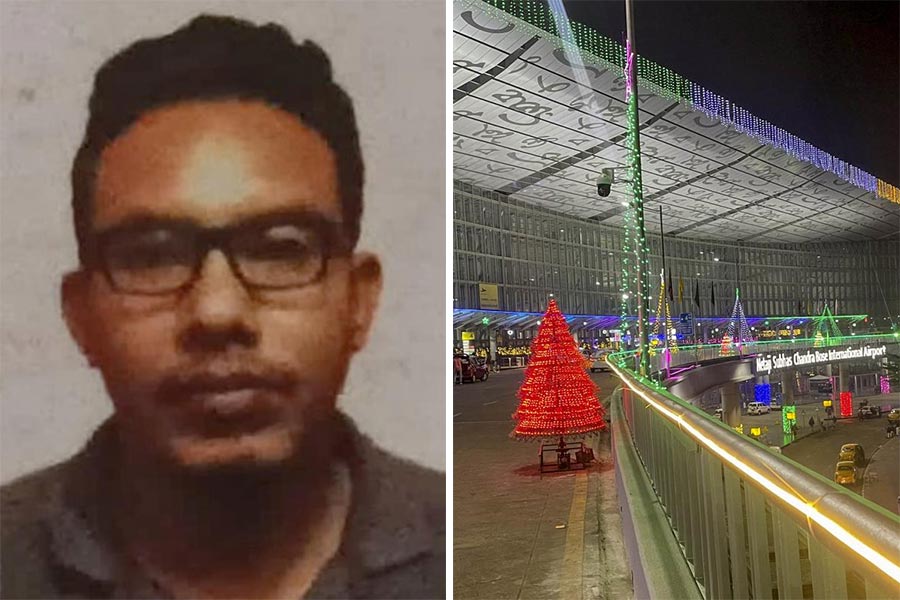 Questions over safety issues arose after a person attempted suicide at Kolkata Airport